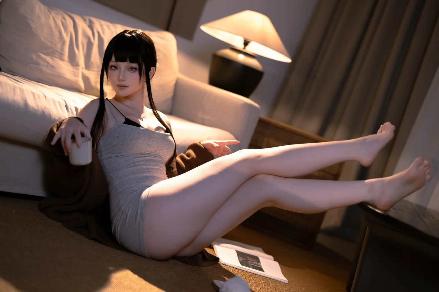 屿鱼 – 杀手妻子 [50P-144MB] 【丝足阁写真】024.webp