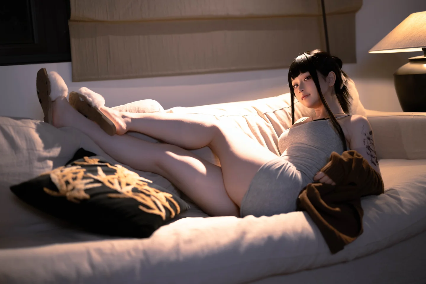 屿鱼 – 杀手妻子 [50P-144MB] 【丝足阁写真】040.webp