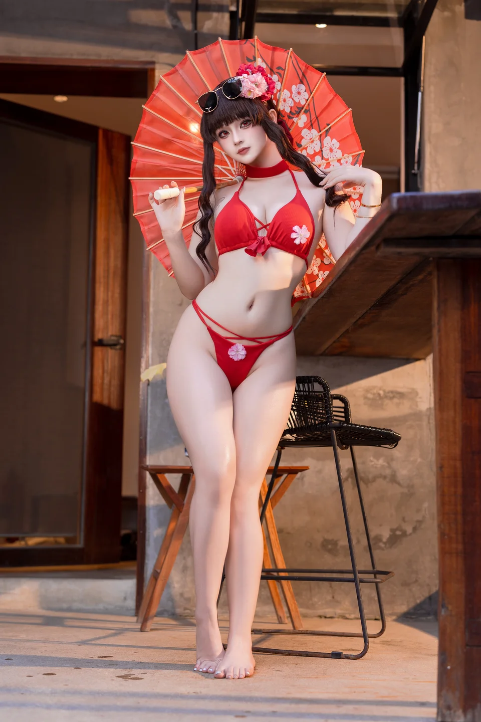 屿鱼 – 樱花泳装 [80P-935MB] 【丝足阁写真】008.webp