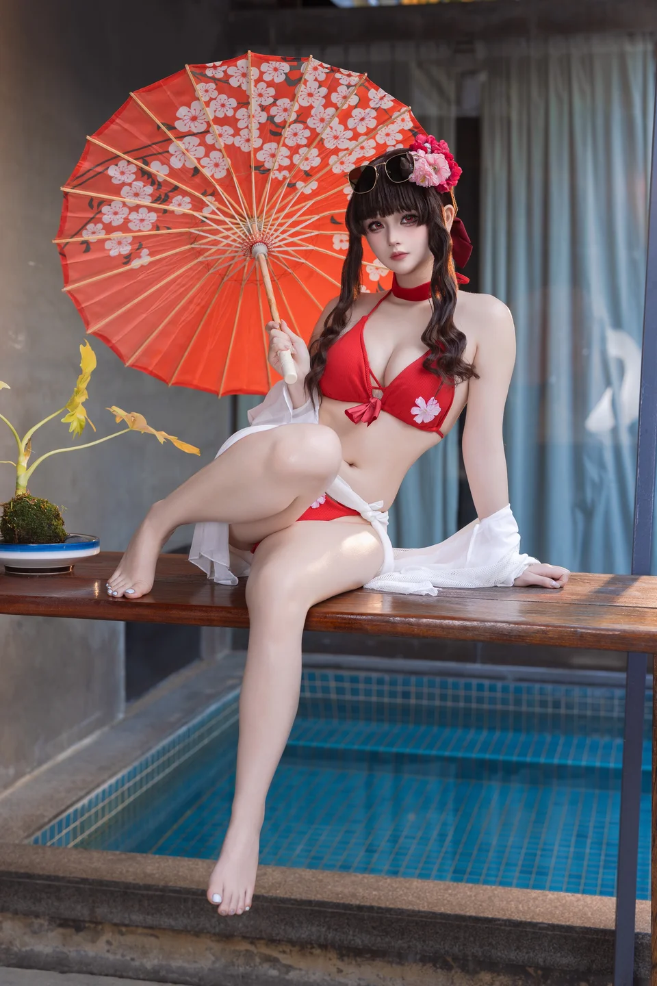 屿鱼 – 樱花泳装 [80P-935MB] 【丝足阁写真】010.webp