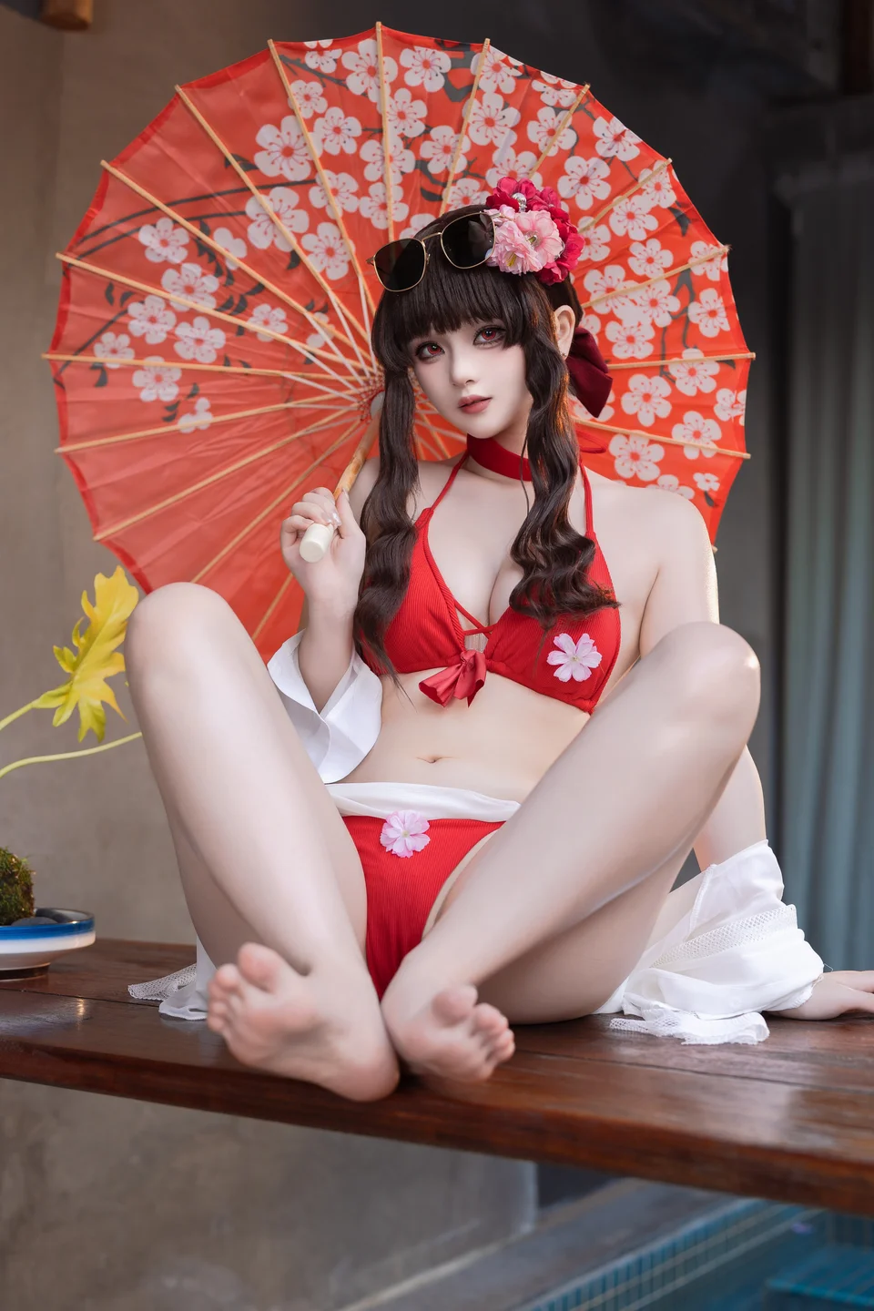 屿鱼 – 樱花泳装 [80P-935MB] 【丝足阁写真】012.webp