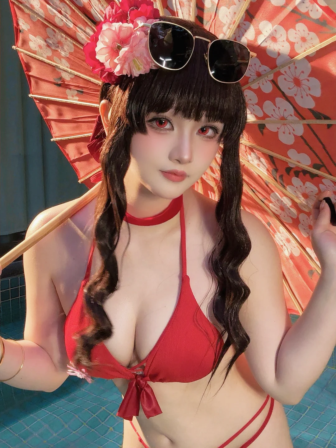 屿鱼 – 樱花泳装 [80P-935MB] 【丝足阁写真】078.webp