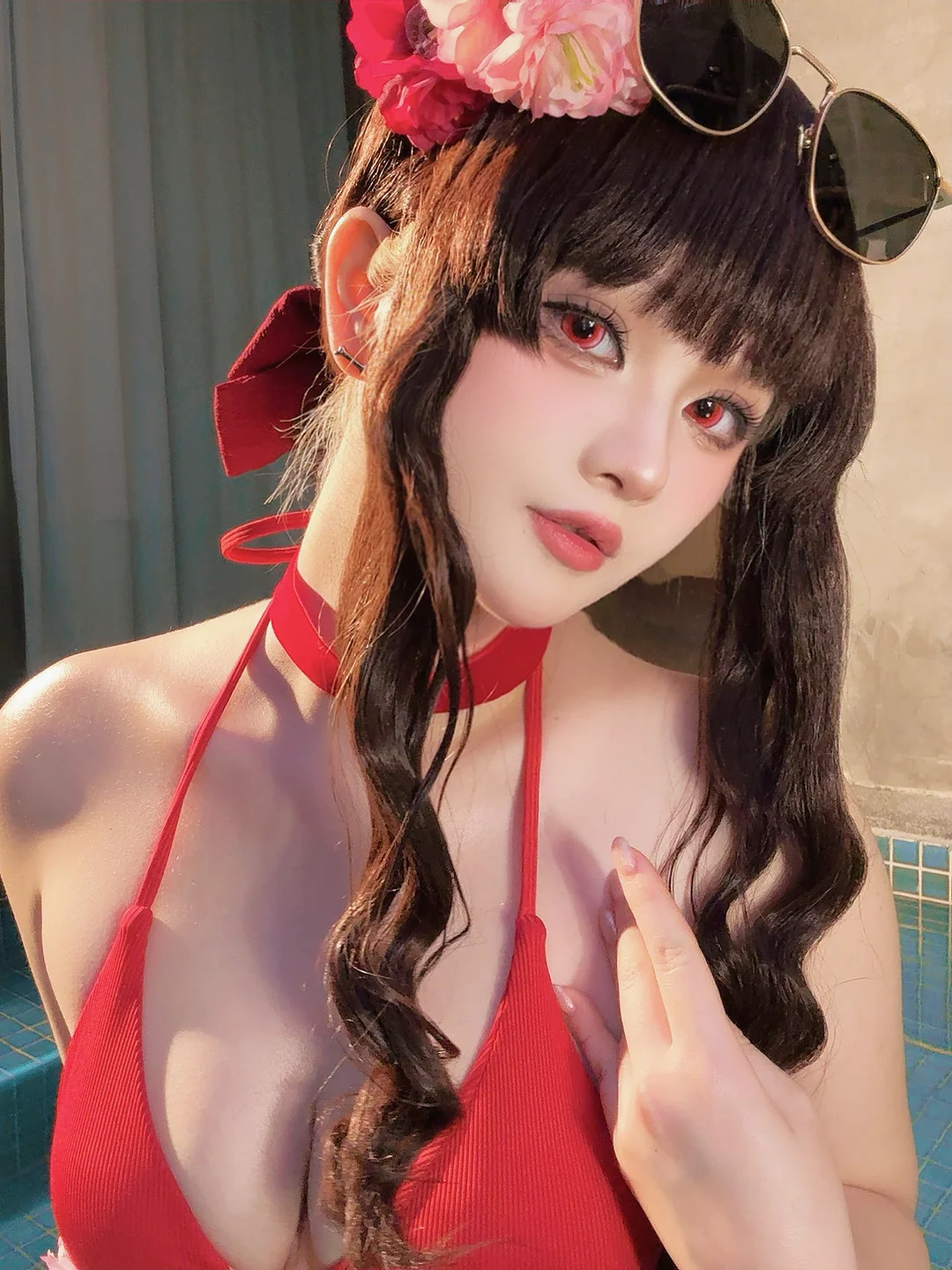 屿鱼 – 樱花泳装 [80P-935MB] 【丝足阁写真】080.webp
