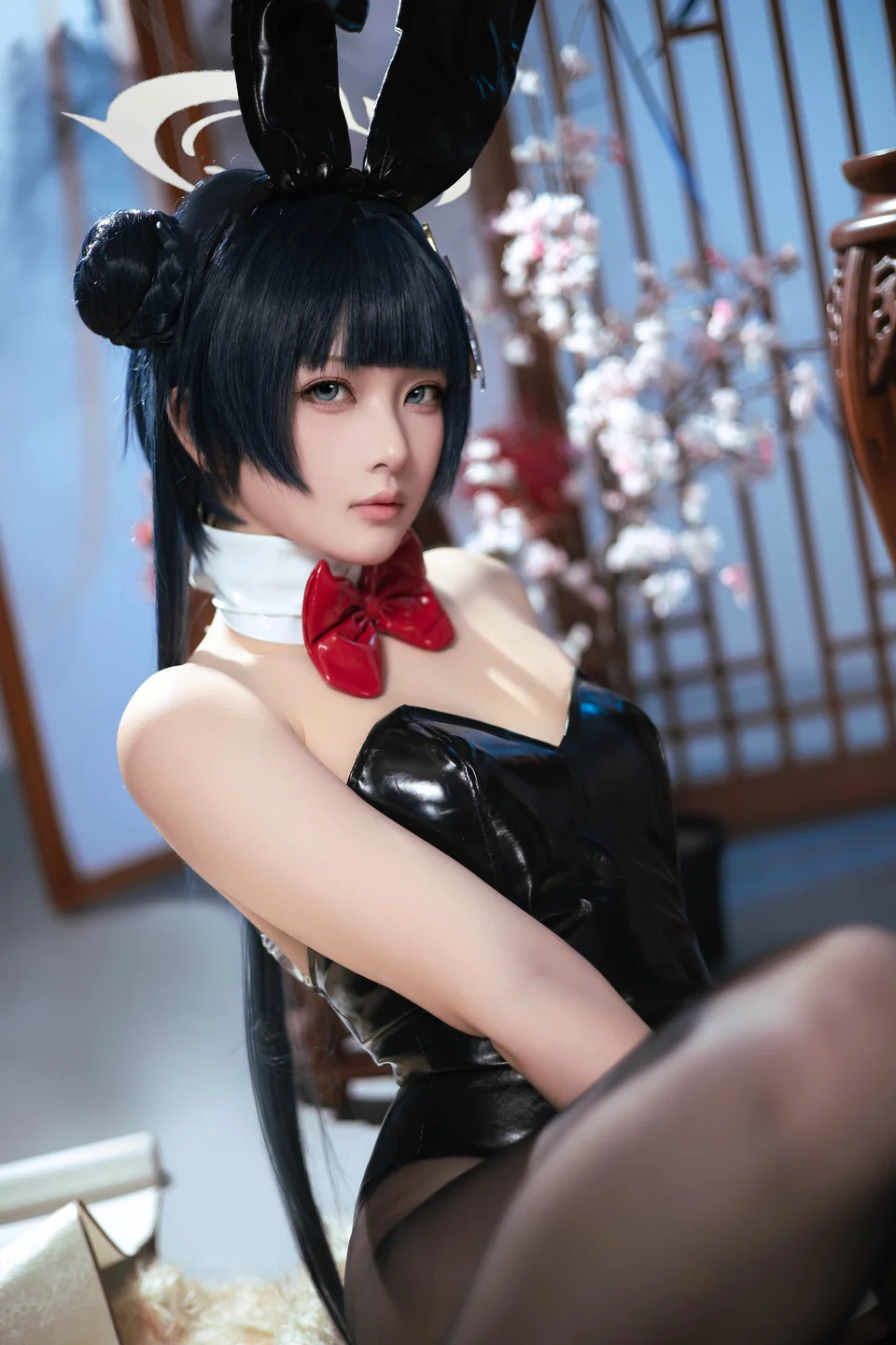 屿鱼 - 蔚蓝档案 龙华妃咲 兔女郎 [40P] tg@simisebaisi023.webp