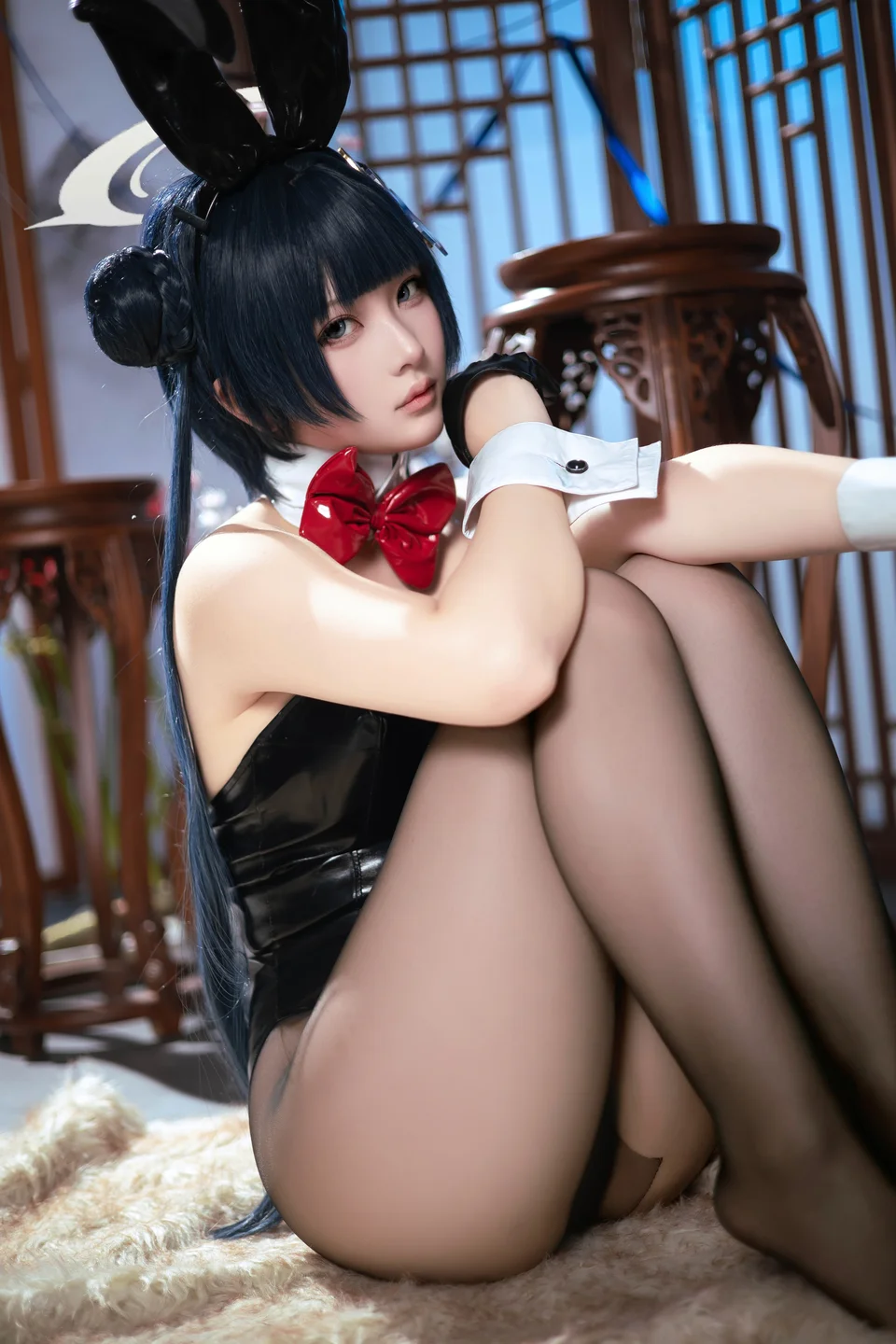 屿鱼 - 蔚蓝档案 龙华妃咲 兔女郎 [40P] tg@simisebaisi028.webp