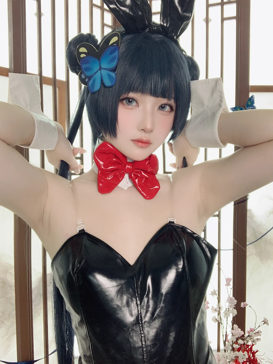 屿鱼 - 蔚蓝档案 龙华妃咲 兔女郎 [40P] tg@simisebaisi031.webp