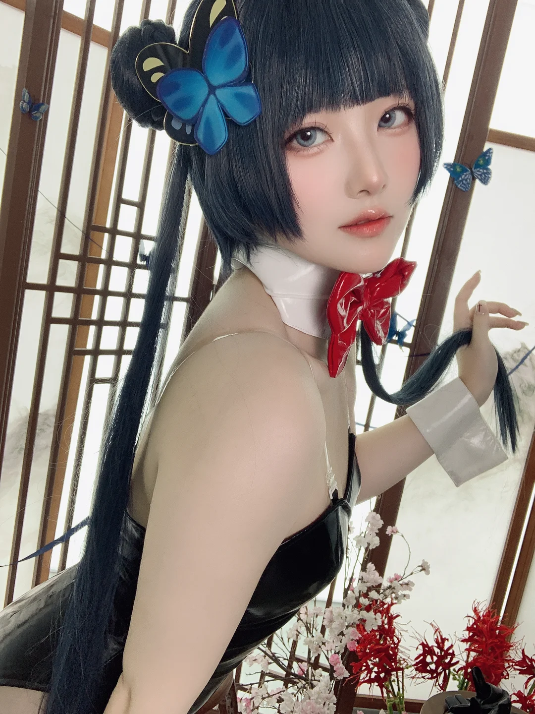 屿鱼 - 蔚蓝档案 龙华妃咲 兔女郎 [40P] tg@simisebaisi032.webp