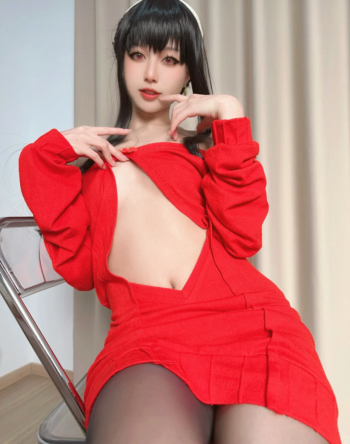 布丁大法_–_红红火火&多肉桃桃&约尔太太_45P5V_346MB 【丝足阁写真】018.webp