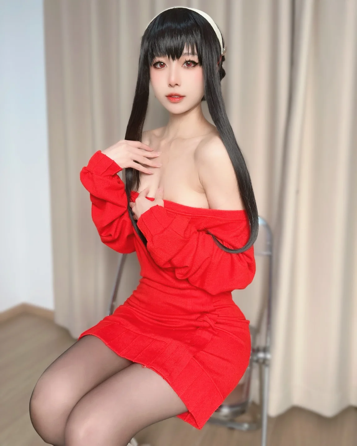 布丁大法_–_红红火火&多肉桃桃&约尔太太_45P5V_346MB 【丝足阁写真】025.webp