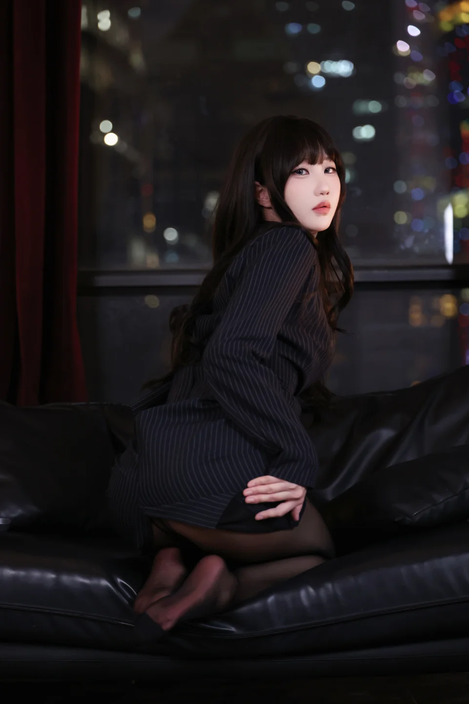 影子喵 – 黑 [66P3V-869MB] 【丝足阁写真】033.webp