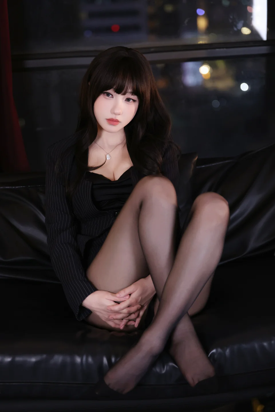 影子喵 – 黑 [66P3V-869MB] 【丝足阁写真】039.webp