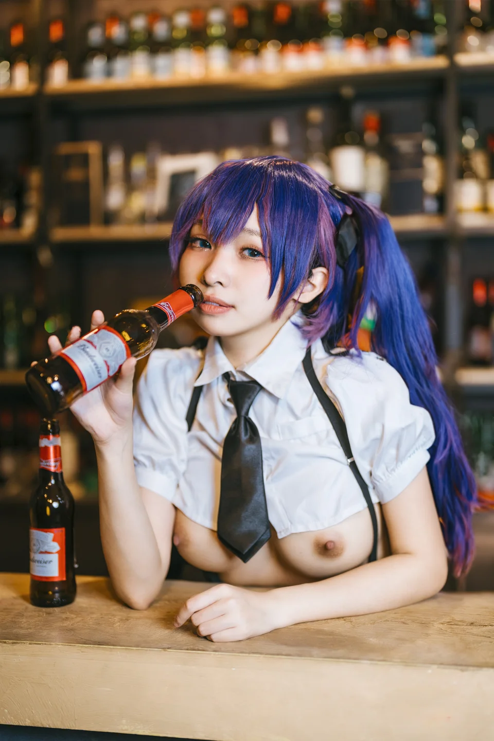 慕慕Momo - 小惡魔的魅惑之吻 魔太郎 【丝足阁写真】008.webp