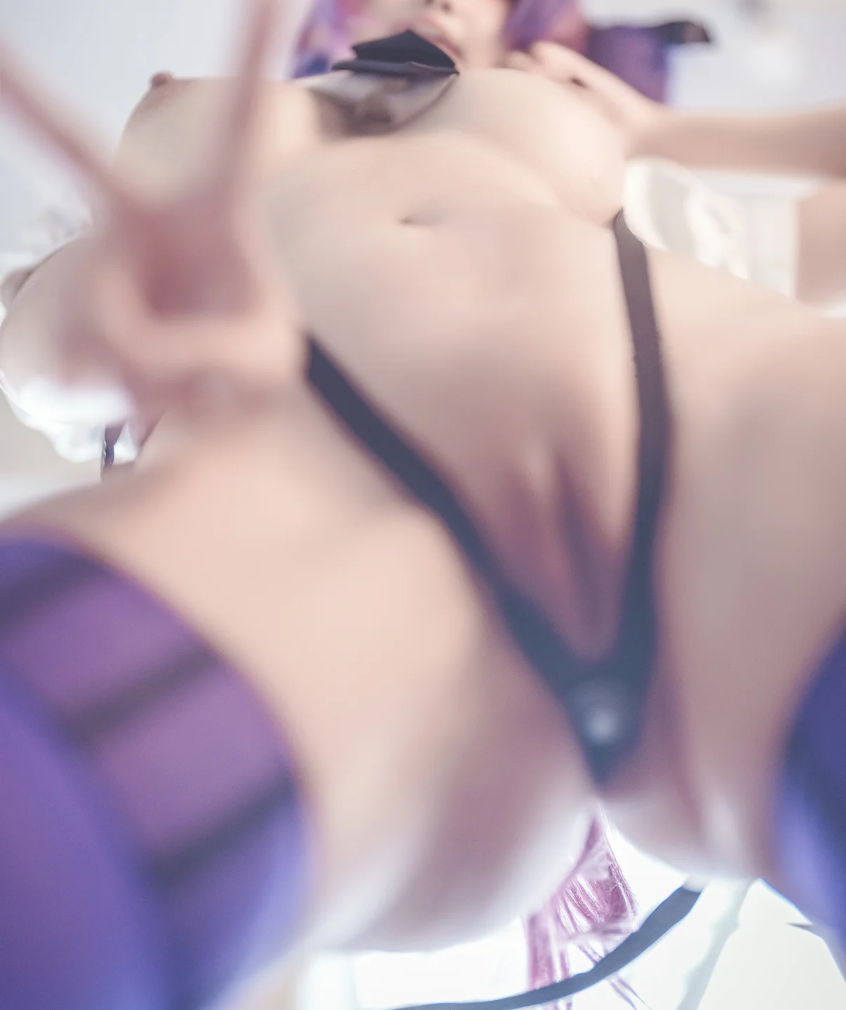 慕慕Momo - 小惡魔的魅惑之吻 魔太郎 【丝足阁写真】021.webp