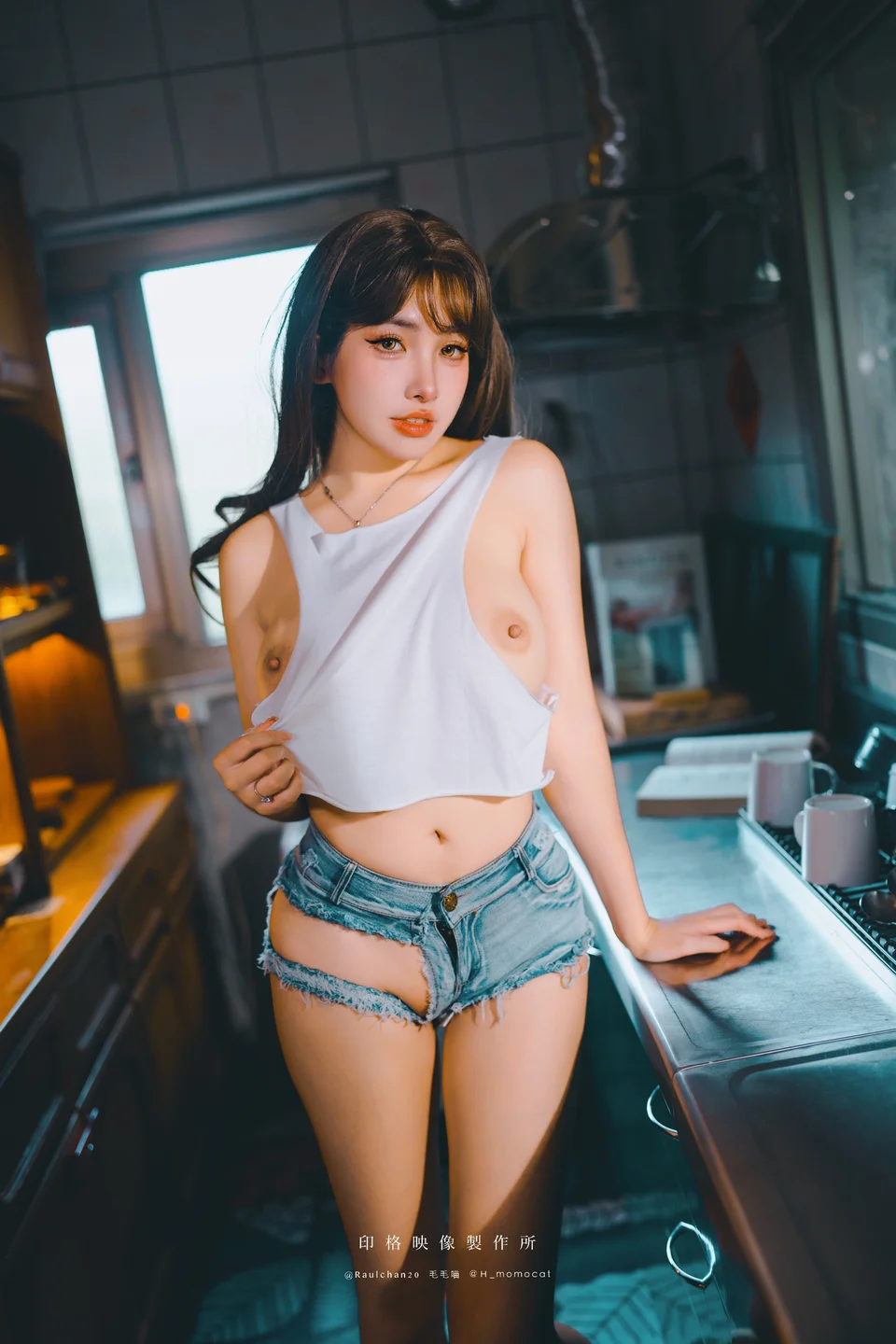 慕慕Momo - 新婚後不斷誘惑我的妻子 【丝足阁写真】005.webp