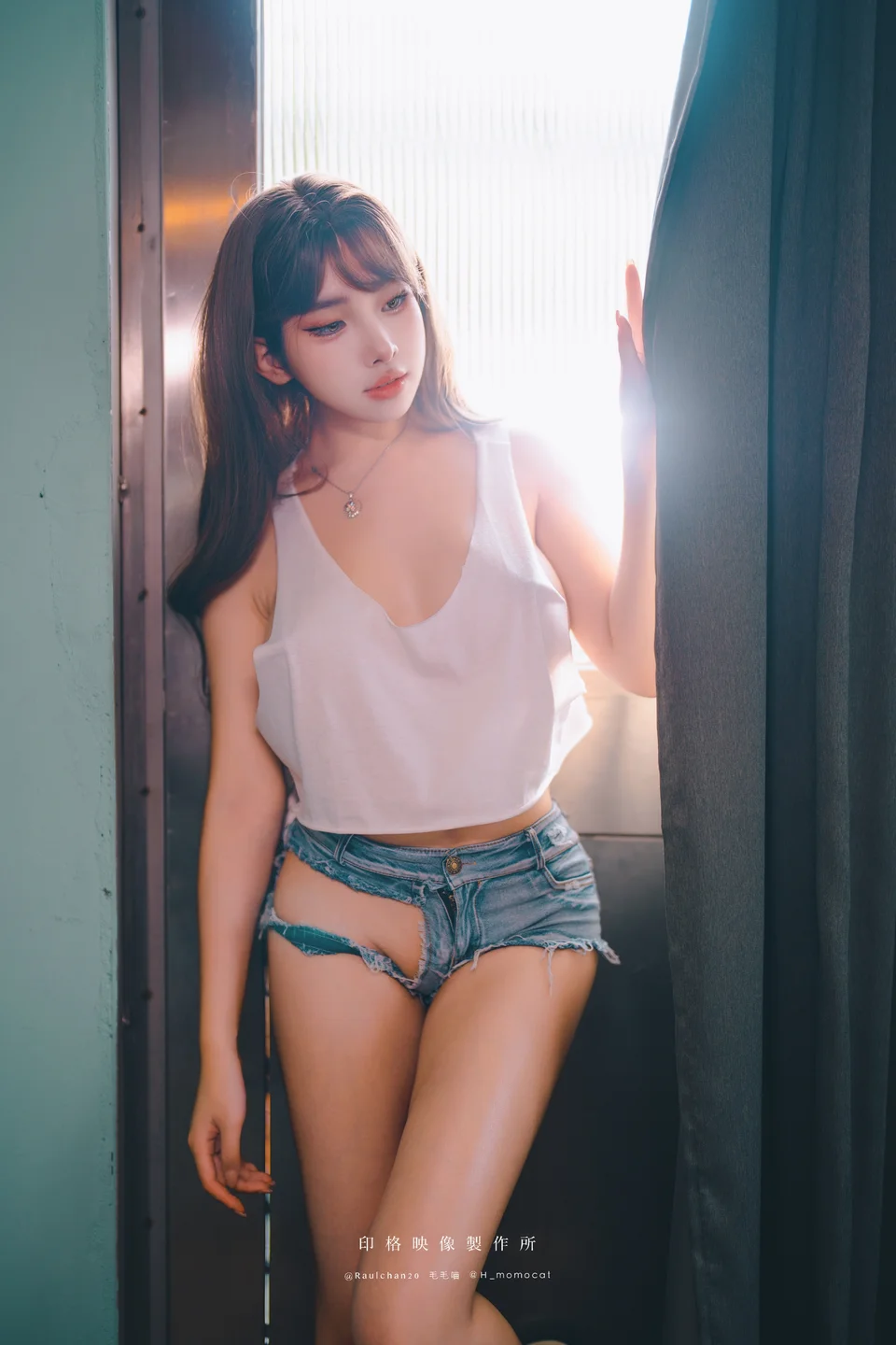 慕慕Momo - 新婚後不斷誘惑我的妻子 【丝足阁写真】020.webp