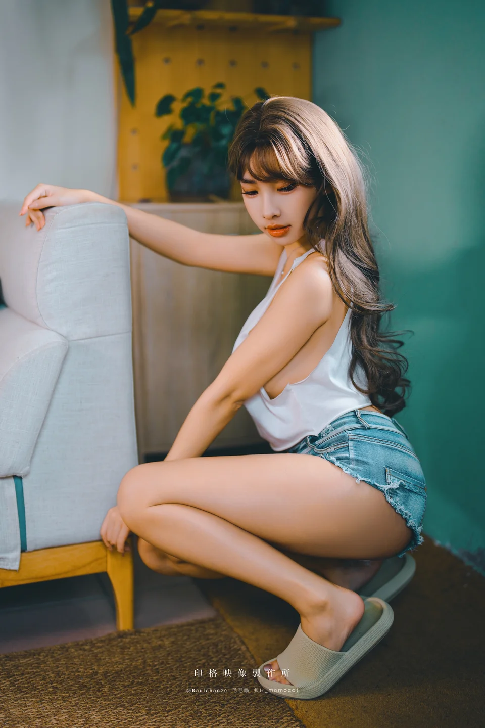 慕慕Momo - 新婚後不斷誘惑我的妻子 【丝足阁写真】021.webp