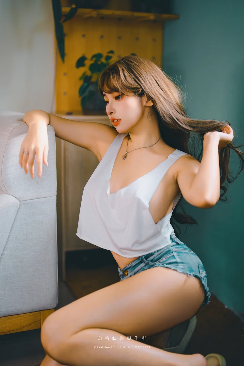 慕慕Momo - 新婚後不斷誘惑我的妻子 【丝足阁写真】023.webp