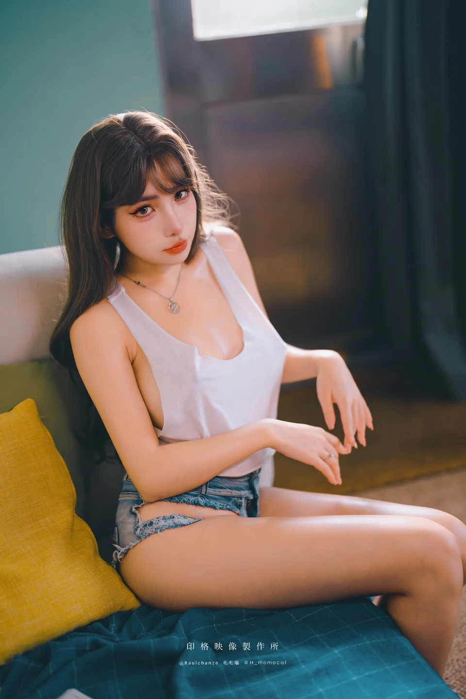 慕慕Momo - 新婚後不斷誘惑我的妻子 【丝足阁写真】027.webp