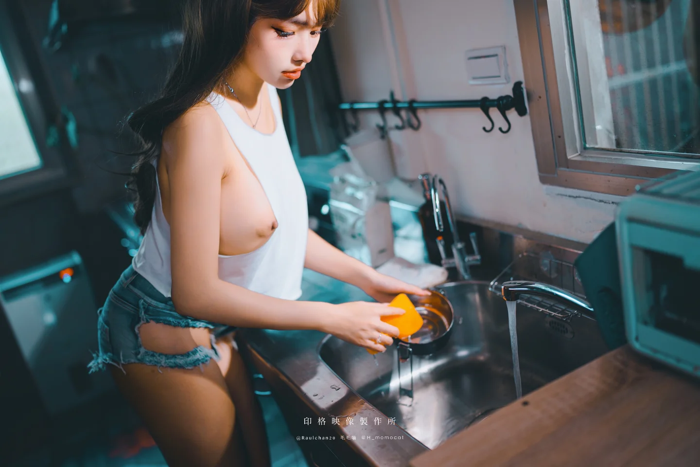 慕慕Momo - 新婚後不斷誘惑我的妻子 【丝足阁写真】041.webp
