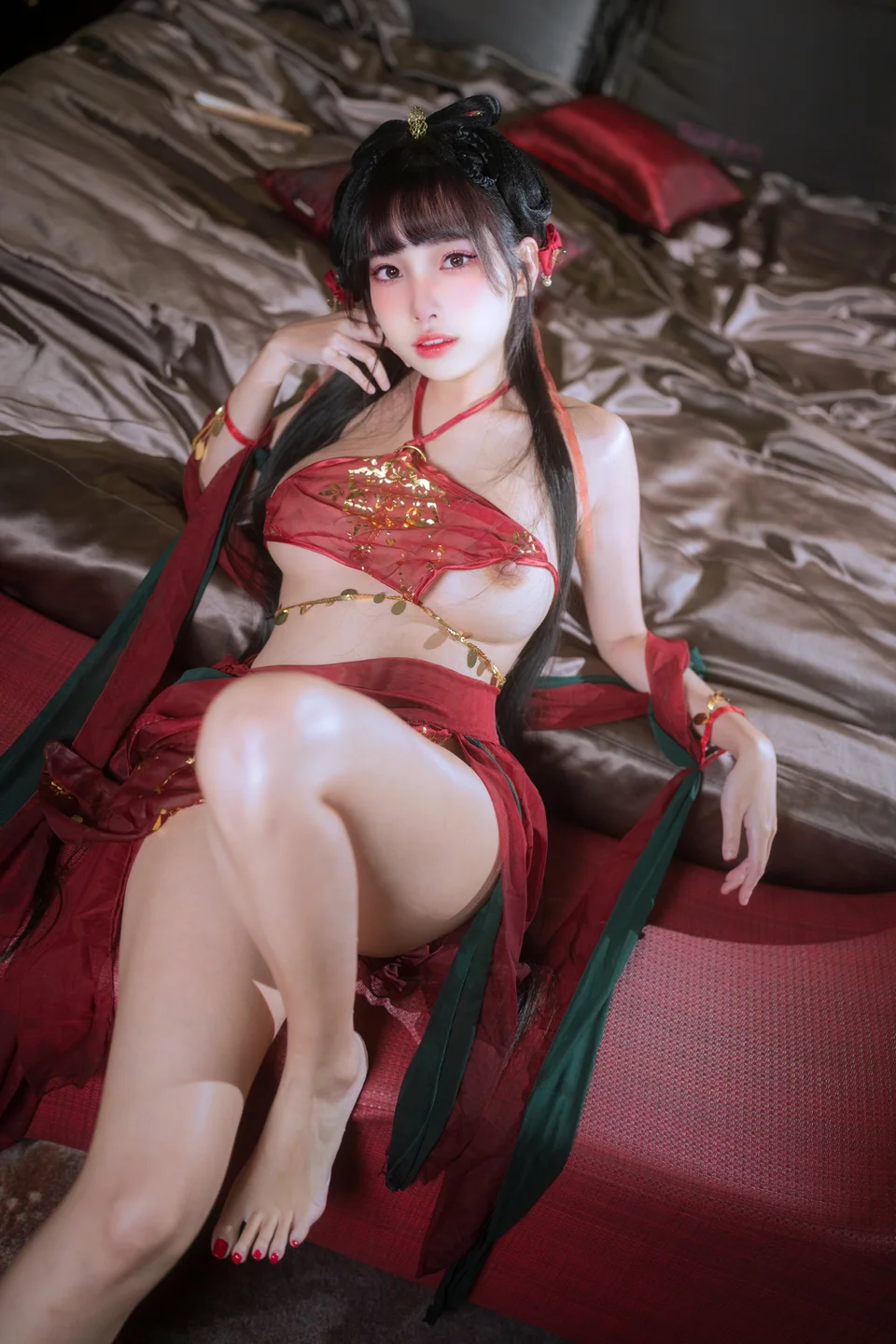 慕慕Momo - 月圆之夜 [62P-187MB] 【丝足阁写真】041.webp