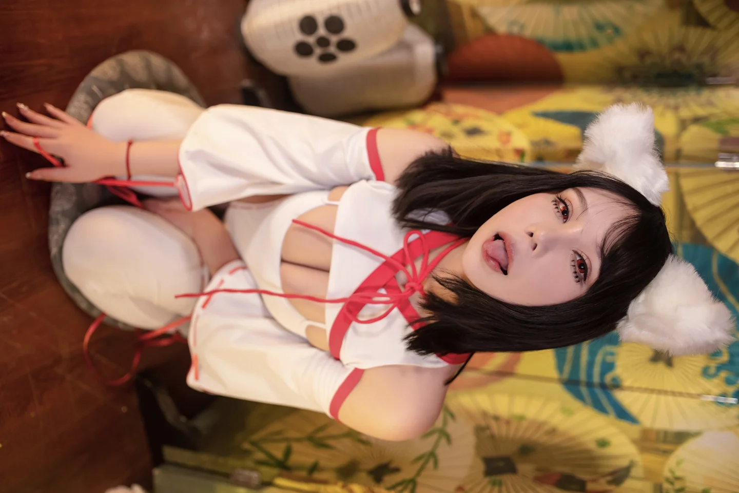 抱走莫子 – 神社巫女 [48P 4V] TG@icoset005.webp