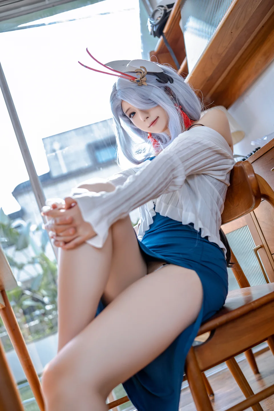 拖拉大王 - 原神 申鹤 同人礼服 [54P] tg@simisebaisi9.webp
