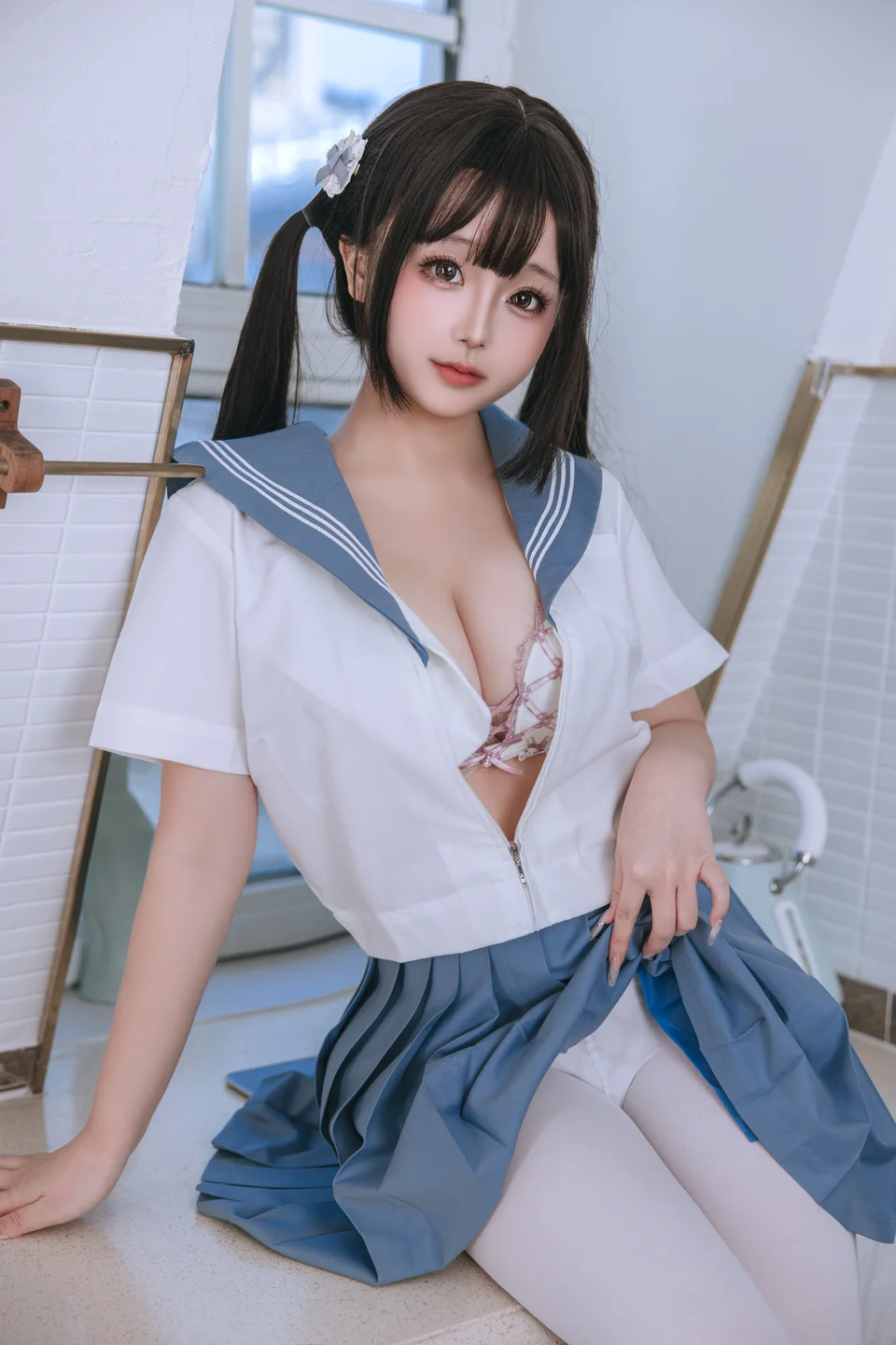 日奈娇 – JK学妹 [202P11V-1.78GB] 【丝足阁写真】034.webp