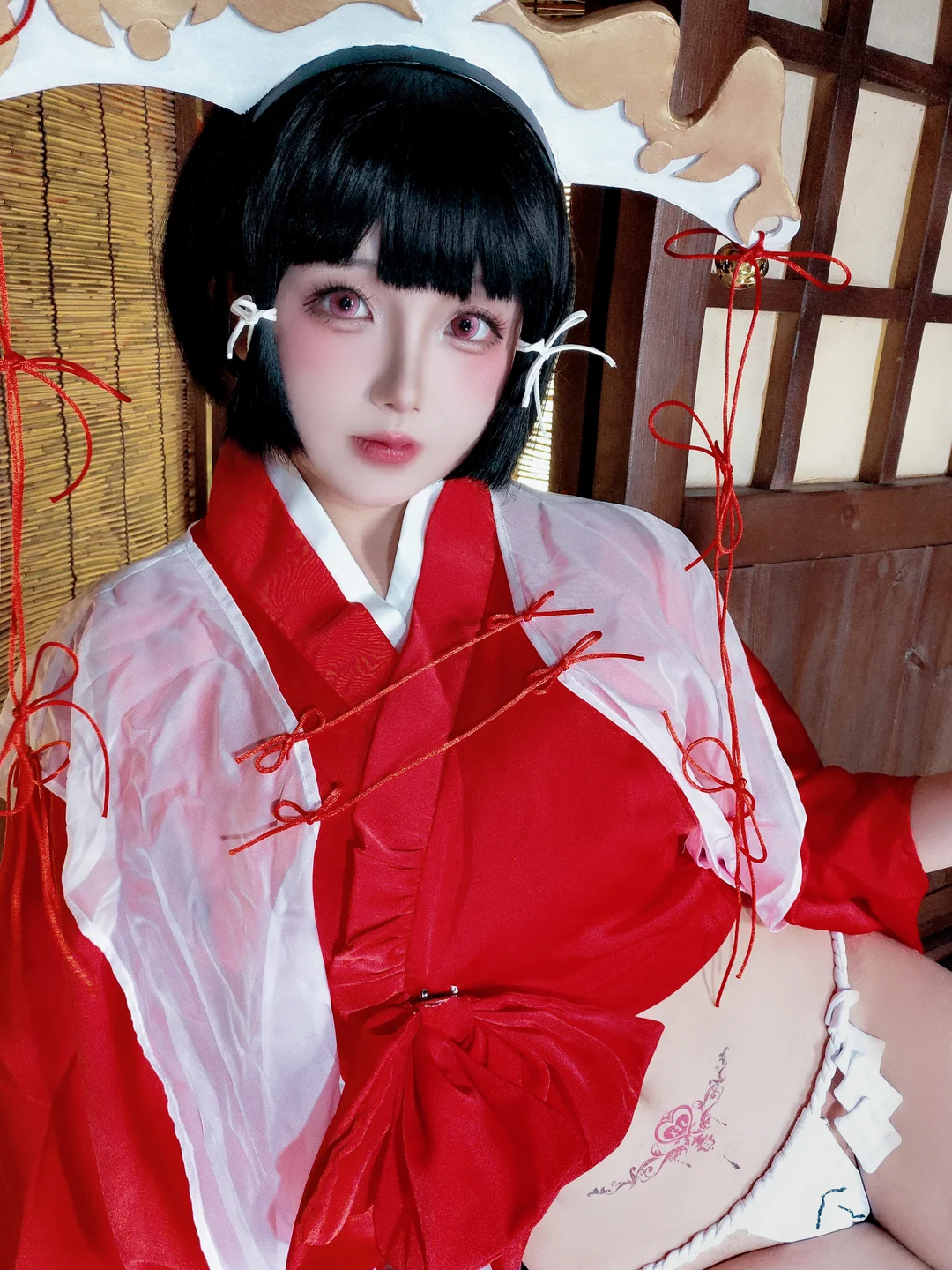日奈娇 - 辉夜巫女 [130P 1V] tg@simisebaisi1.webp