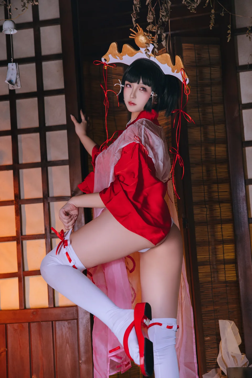日奈娇 - 辉夜巫女 [130P 1V] tg@simisebaisi24.webp
