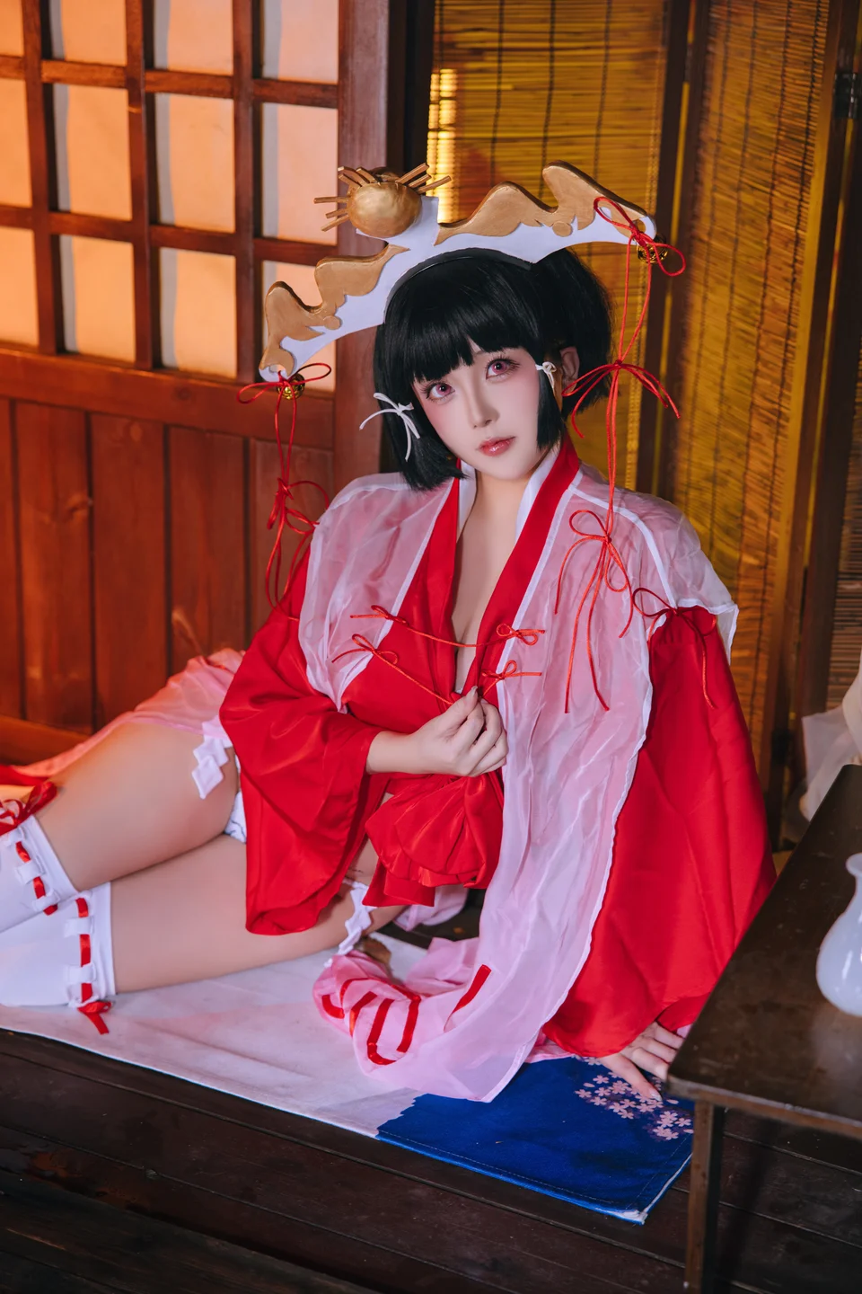 日奈娇 - 辉夜巫女 [130P 1V] tg@simisebaisi31.webp