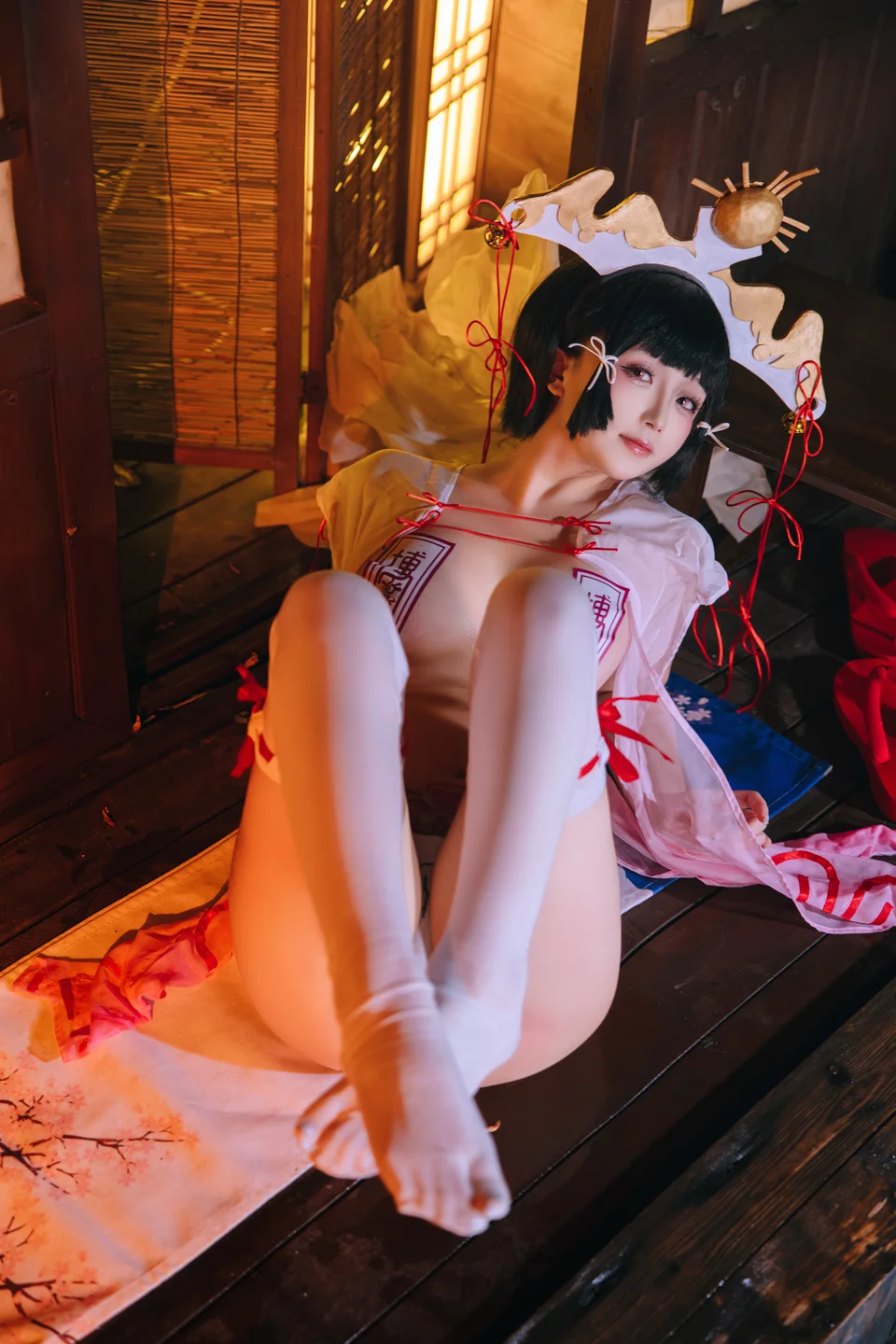 日奈娇 - 辉夜巫女 [130P 1V] tg@simisebaisi61.webp