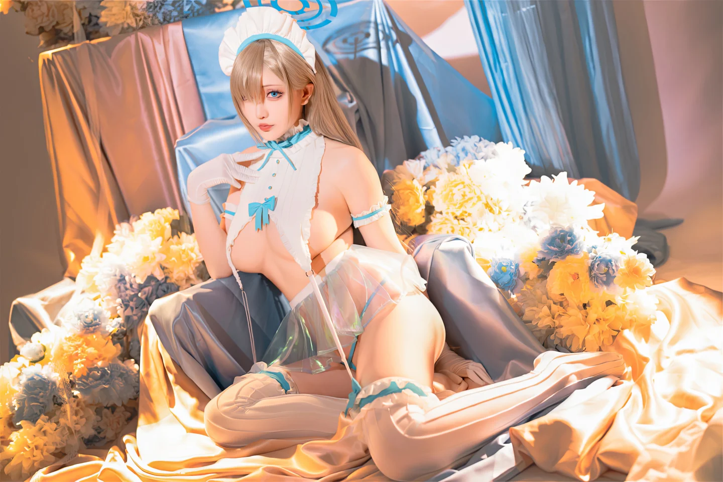 星之迟迟 碧蓝档案 一之濑明日奈 [58P] 0008.webp