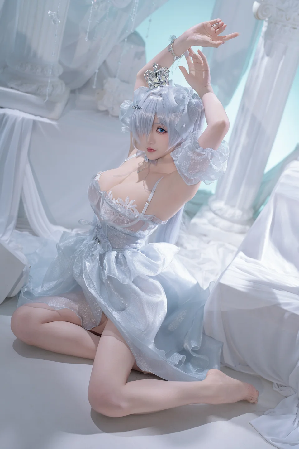 星之迟迟 - 25年03月计划D NIKKE-灰姑娘 [37P-170MB] 【丝足阁写真】026.webp