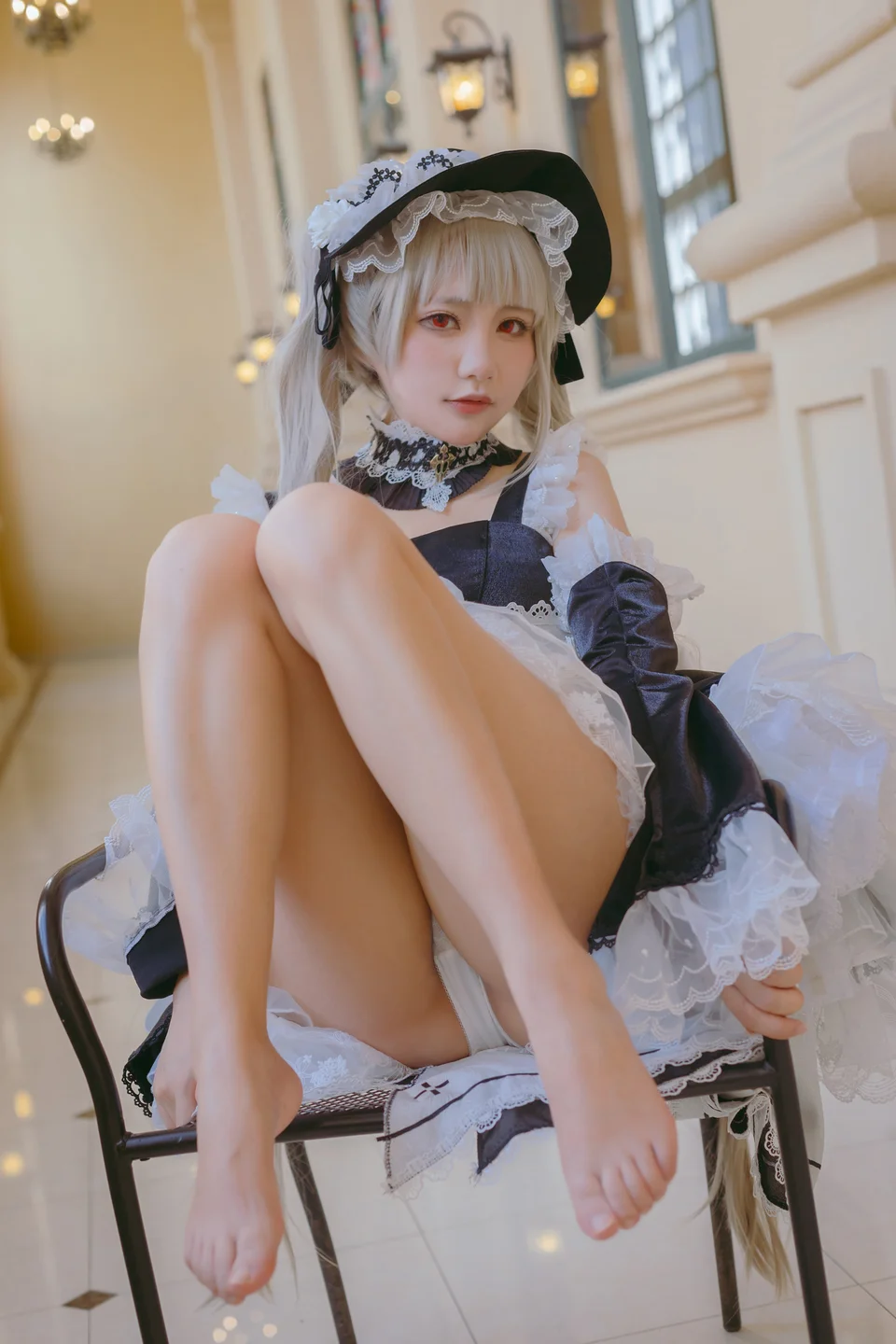 是一只熊仔吗 – 可畏女仆 [70P-180MB] 【丝足阁写真】053.webp