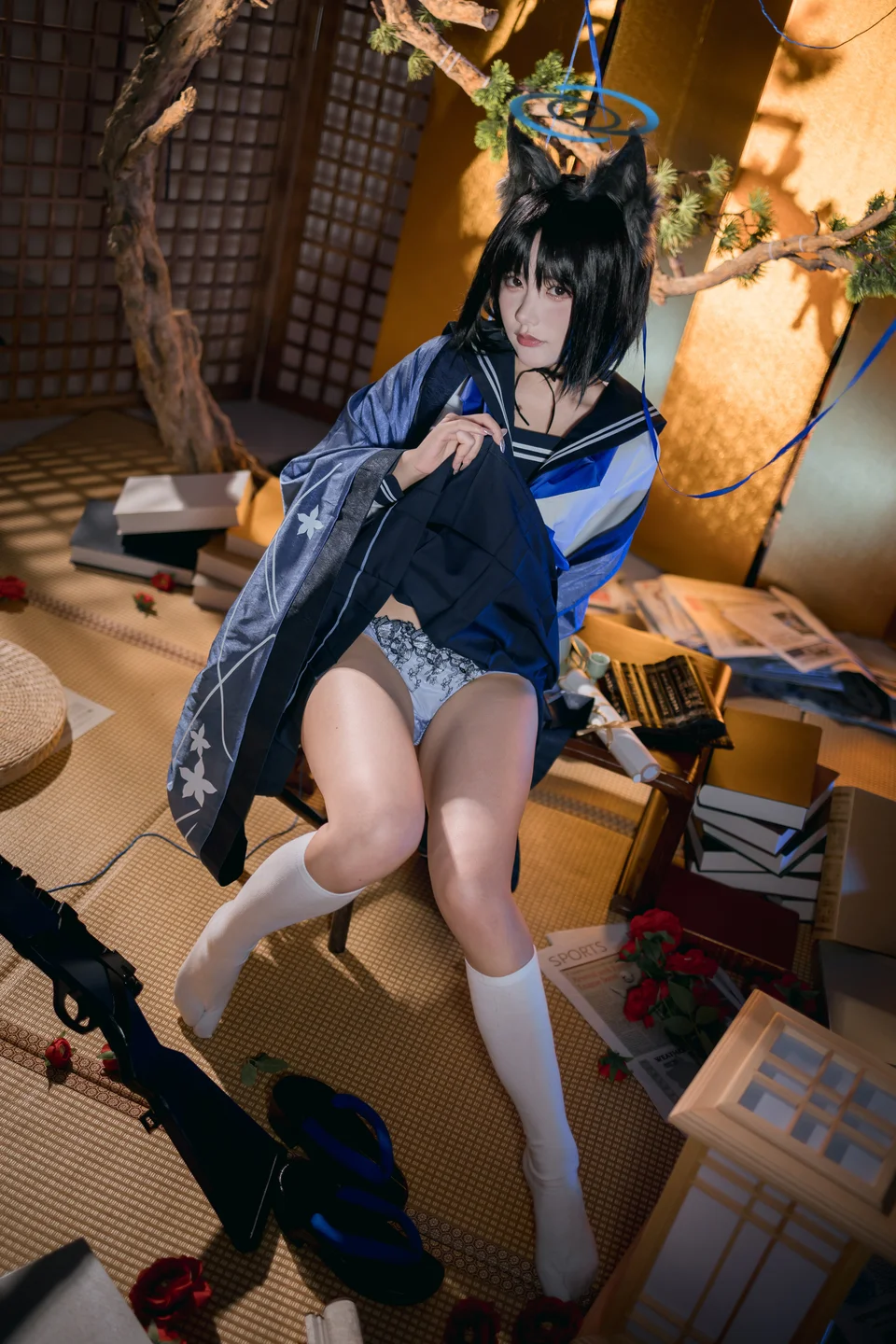 是一只熊仔吗 – 桐生桔梗 [40P] TG@icoset024.webp