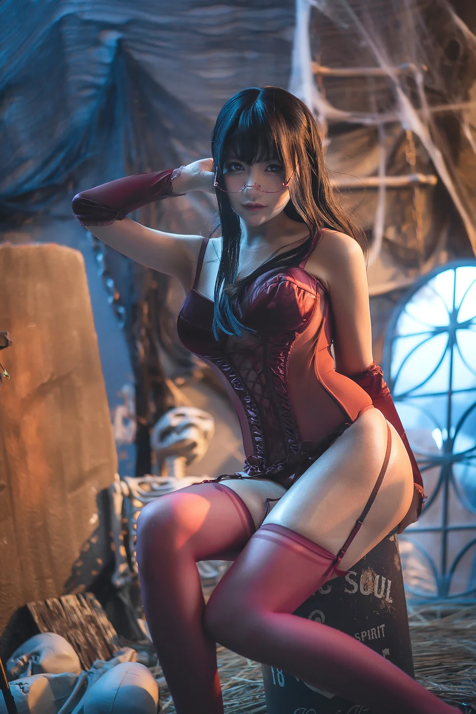 是一只熊仔吗 - 红色corset [42P] 20240914-131003(12).webp
