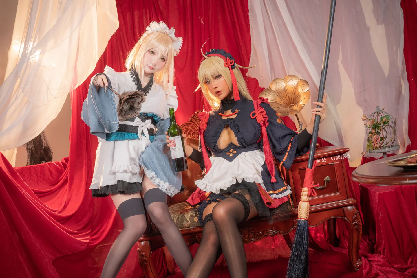 是一只熊仔吗&小容仔咕咕咕w_Fgo！冲田总司&魔神冲田_双人绳艺_55P_369MB TG@icoset003.webp