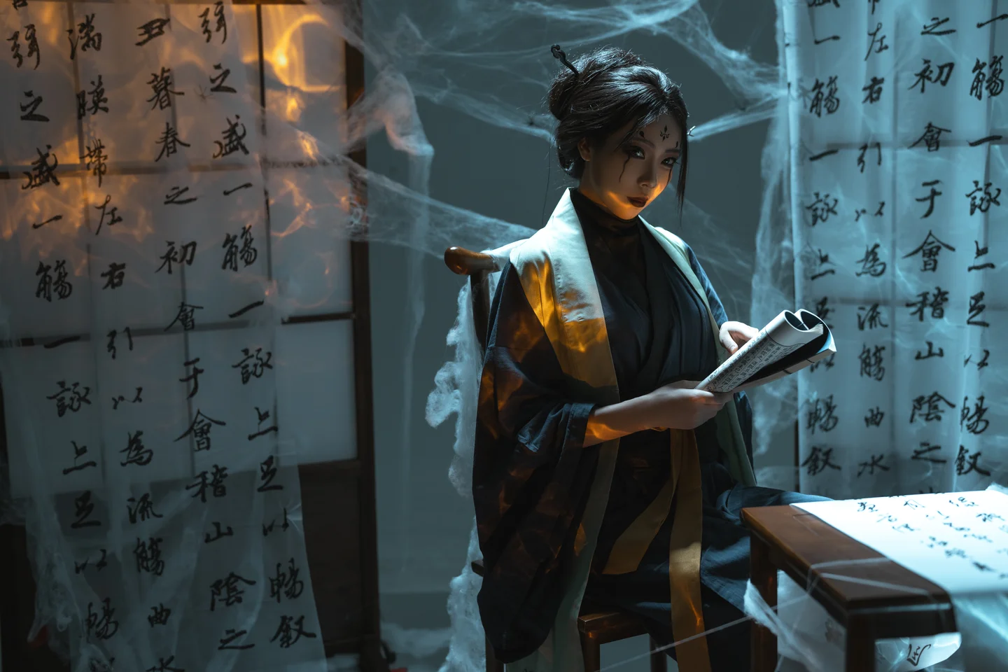 杏仁曲奇 – 黑神话 蜘蛛精四妹 [50P] TG@icoset001.webp