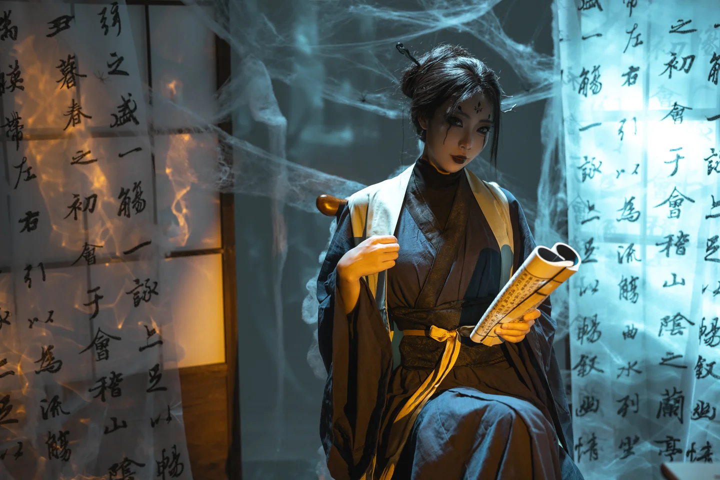 杏仁曲奇 – 黑神话 蜘蛛精四妹 [50P] TG@icoset004.webp