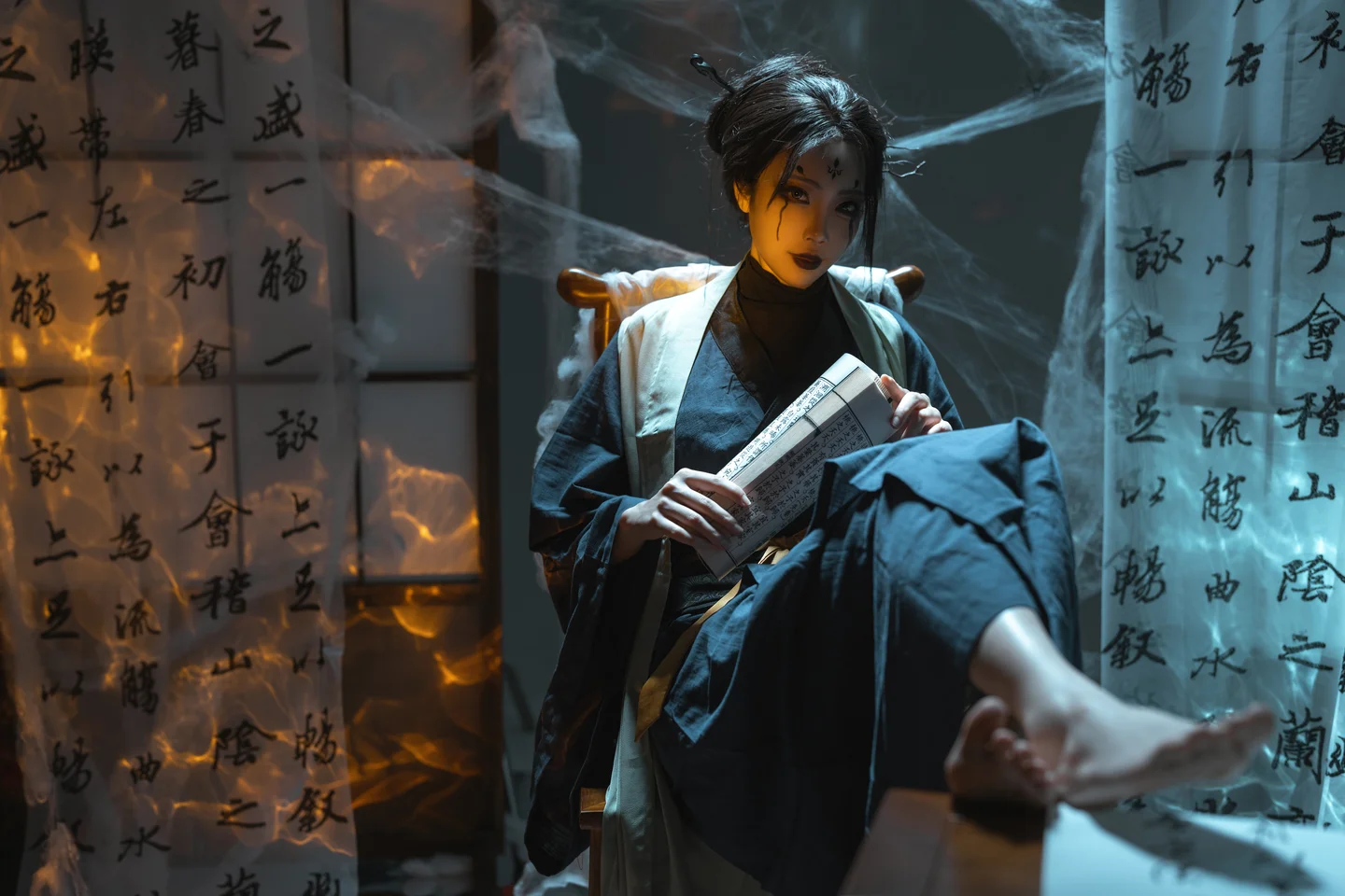 杏仁曲奇 – 黑神话 蜘蛛精四妹 [50P] TG@icoset008.webp