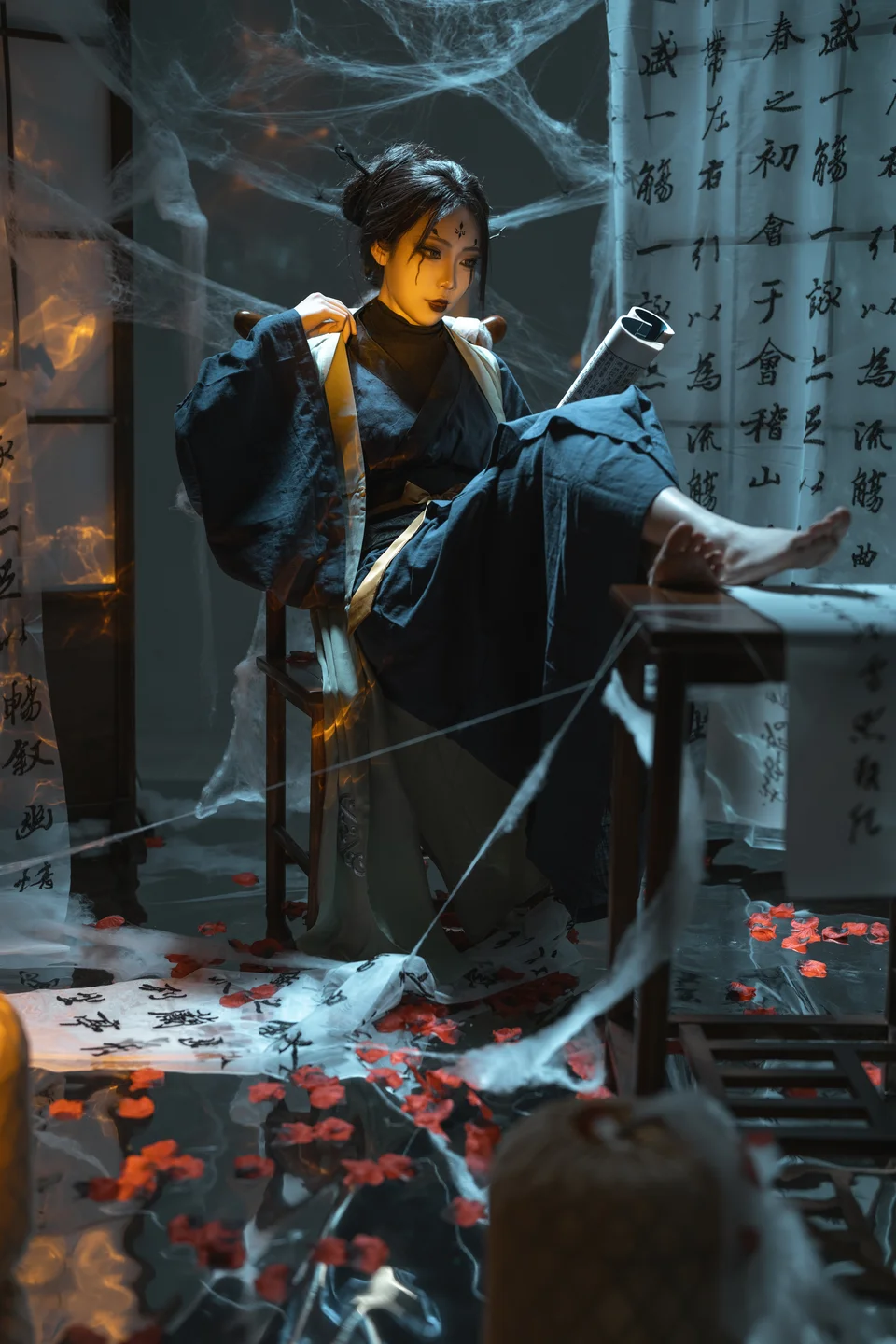 杏仁曲奇 – 黑神话 蜘蛛精四妹 [50P] TG@icoset009.webp