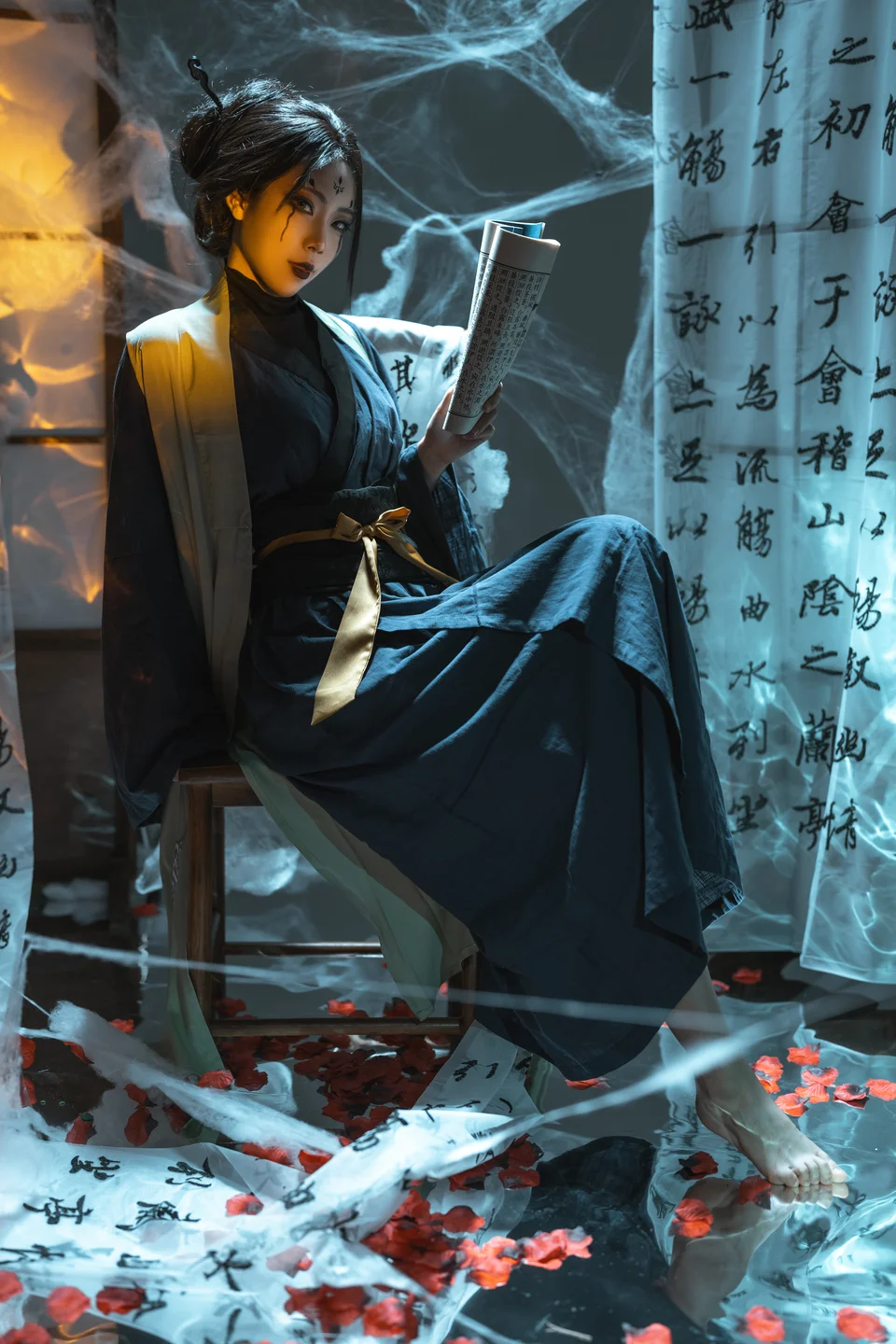 杏仁曲奇 – 黑神话 蜘蛛精四妹 [50P] TG@icoset010.webp