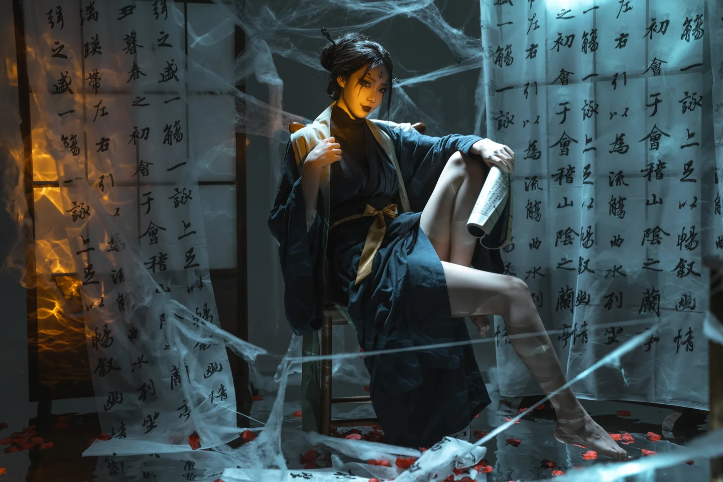 杏仁曲奇 – 黑神话 蜘蛛精四妹 [50P] TG@icoset011.webp