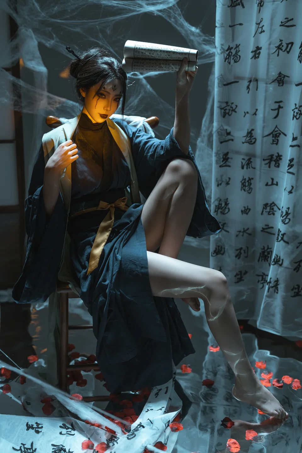 杏仁曲奇 – 黑神话 蜘蛛精四妹 [50P] TG@icoset012.webp