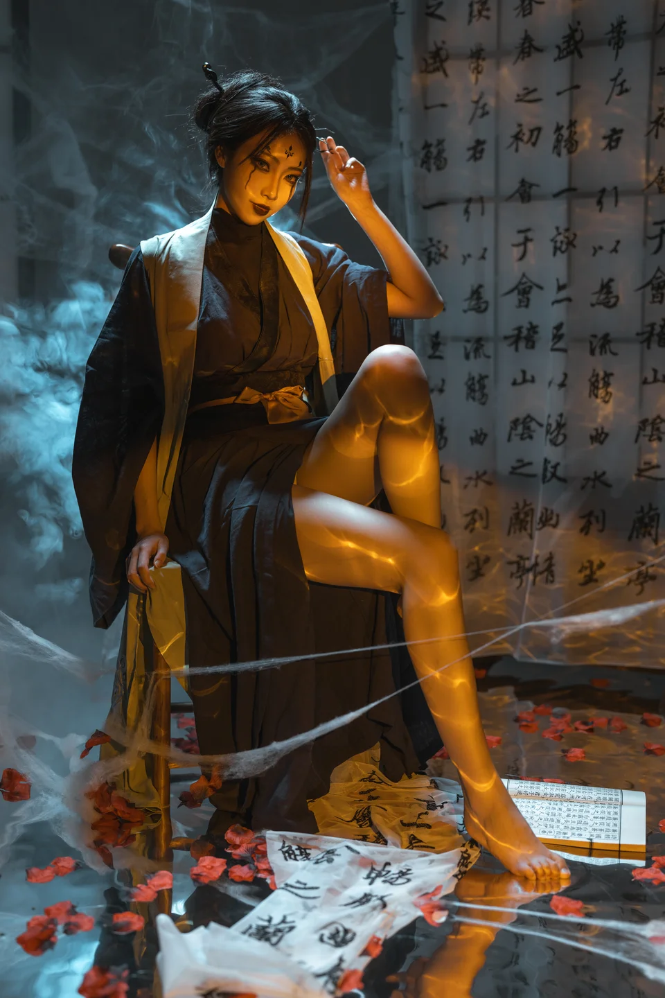 杏仁曲奇 – 黑神话 蜘蛛精四妹 [50P] TG@icoset013.webp