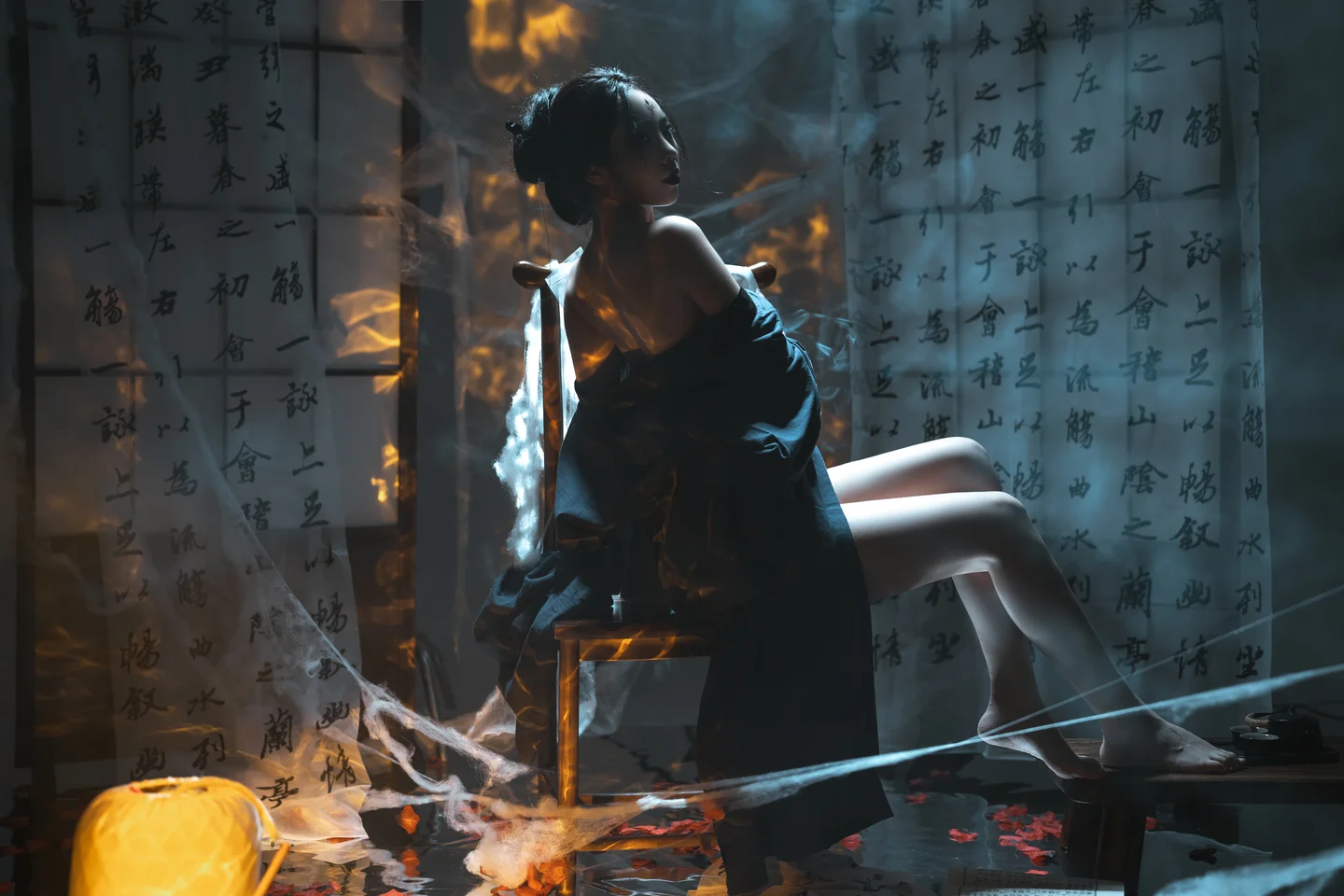 杏仁曲奇 – 黑神话 蜘蛛精四妹 [50P] TG@icoset017.webp