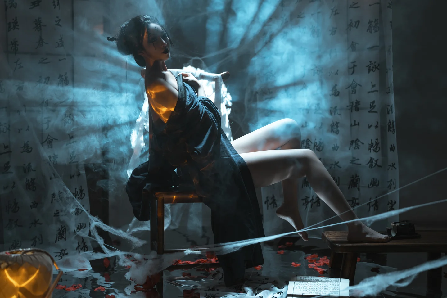 杏仁曲奇 – 黑神话 蜘蛛精四妹 [50P] TG@icoset018.webp