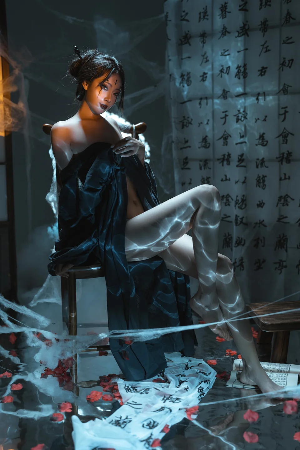 杏仁曲奇 – 黑神话 蜘蛛精四妹 [50P] TG@icoset019.webp