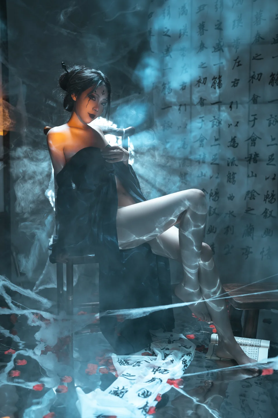 杏仁曲奇 – 黑神话 蜘蛛精四妹 [50P] TG@icoset020.webp