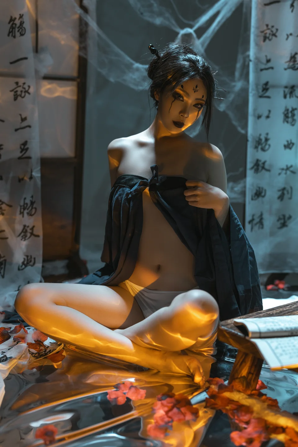 杏仁曲奇 – 黑神话 蜘蛛精四妹 [50P] TG@icoset035.webp